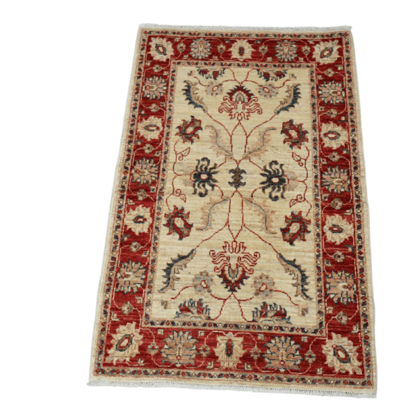 Chobi Hand-Knotted Wool Rug – A Blend of Tradition and Timeless Elegance