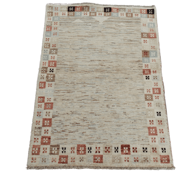Hand-Knotted Gabbah Rug – Traditional Wool Design with Rich Patterns